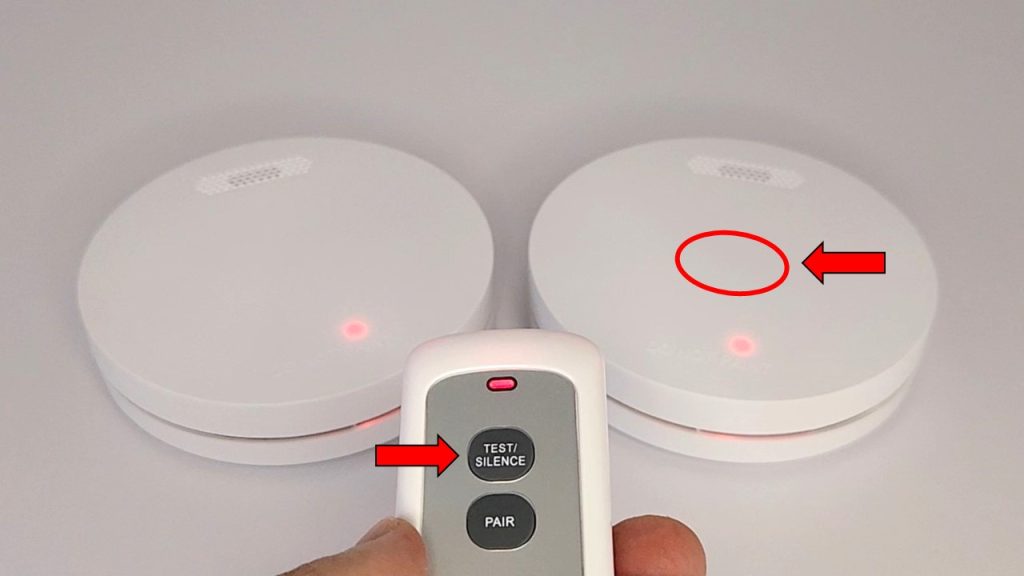 How to test your photoelectric smoke alarms with a remote control