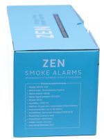 ZEN Photoelectric Smoke Alarms - 10 pack box side